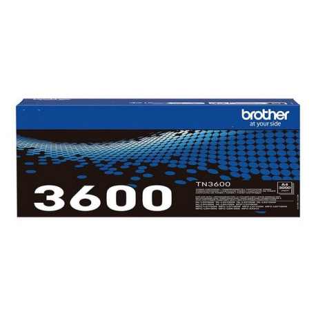 Brother TN3600 - Nero - originale - scatola - cartuccia toner - per Brother HL-L6210DW