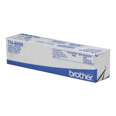 Brother TN8000 - Nero - originale - cartuccia toner - per Brother MFC-4800, MFC-9030, MFC-9070, MFC-9160, MFC-9180- FAX-2850, 8