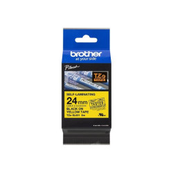 Brother TZe-SL651 - Autoadesivo - nero su giallo - Rotolo (2,4 cm x 8 m) 1 cassetta(e) nastro laminato - per P-Touch PT-D800W, 