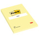 Blocco foglietti - 659 - 102 x 152 mm - giallo Canary - 100 fogli - Post-it