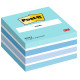 Blocco foglietti Cubo - 2028-B - 76 x 76 mm - 72 gr - colori assortiti - 450 fogli - Post-it