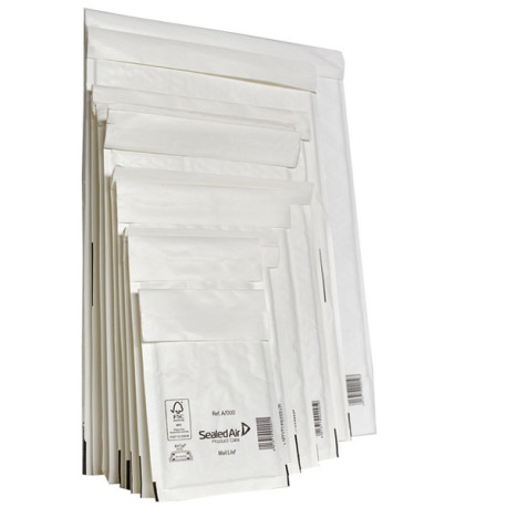 Busta imbottita Mail Lite  - C (15 x 21 cm) - bianco - Sealed Air  - conf. 10 pezzi