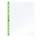 Buste forate - PPL - con banda verde neon - liscia - 22 x 30 cm - Favorit - conf. 25 pezzi