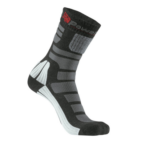 Calze corte tecniche Air - taglia L (40-47) - nero - U-Power - conf. 3 paia