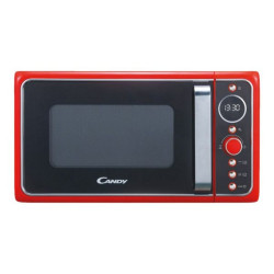 Candy Divo G20CR - Forno a microonde con grill - 20 litri - 700 W - rosso