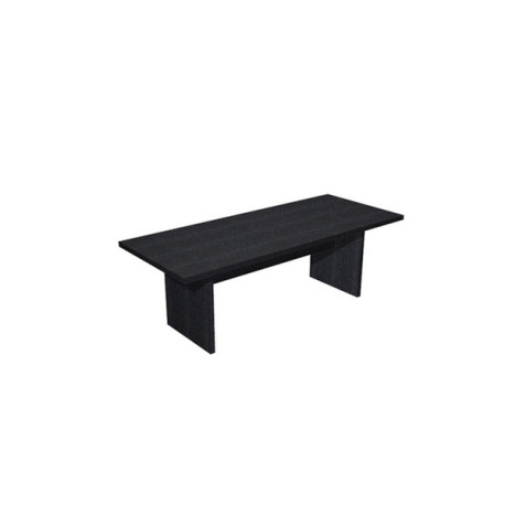 Tavolo riunioni Prestige - 220 x 100 x 74 cm - nero venato
