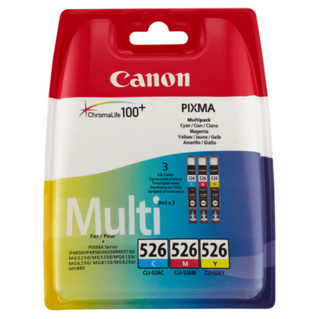 Canon - Cartucce ink - C/M/Y - 4541B009 - 515 pag