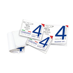 Album Pigna2 - 24 x 33 cm - 4 angoli - 20 fogli - 110 gr - ruvido - Pigna