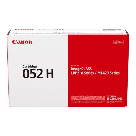 Canon 052 H - Alta capacità - nero - originale - cartuccia toner - per imageCLASS LBP212, LBP215, MF429- i-SENSYS LBP212, LBP21