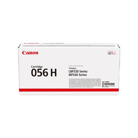 Canon 056 H - Alta capacità - nero - originale - cartuccia toner - per i-SENSYS LBP325x, MF542x, MF543x, MF552dw, MF553dw