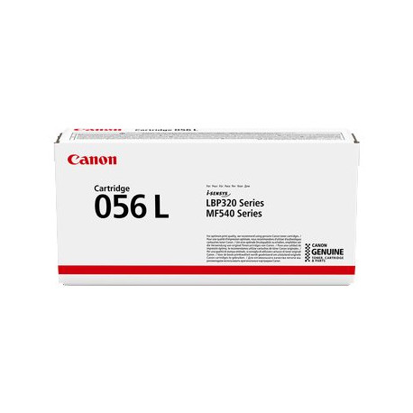 Canon 056 L - Nero - originale - cartuccia toner - per ImageCLASS MF543dw- i-SENSYS LBP325x, MF542x, MF543x, MF552dw, MF553dw