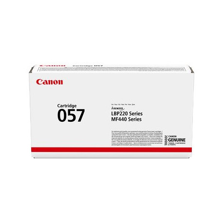 Canon 057 - Nero - originale - cartuccia toner - per ImageCLASS LBP228, LBP236, LBP237, MF455- i-SENSYS LBP233, LBP236, MF453, 