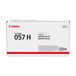 Canon 057 H - Alta capacità - nero - originale - cartuccia toner - per ImageCLASS LBP228, LBP236, LBP237, MF455- i-SENSYS LBP23