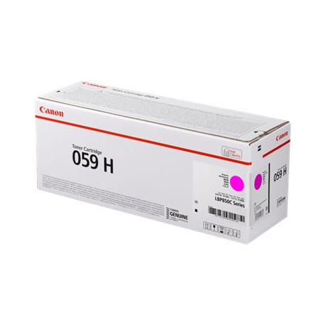 Canon 059 H - Alta capacità - magenta - originale - cartuccia toner - per i-SENSYS LBP852Cx- Satera LBP851C, LBP852Ci