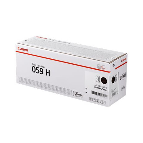 Canon 059 H - Alta capacità - nero - originale - cartuccia toner - per i-SENSYS LBP852Cx- Satera LBP851C, LBP852Ci