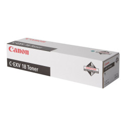 Canon C-EXV 18 - Nero - originale - cartuccia toner - per imageRUNNER 1018, 1018J, 1022A, 1022F, 1022i, 1022IF, 1024iF