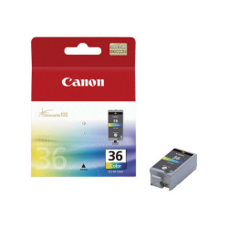 Canon CLI-36 Color - 12 ml - colori (ciano, magenta, giallo, nero) - originale - cartuccia d'inchiostro - per PIXMA iP100, iP10