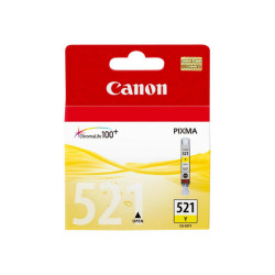 Canon CLI-521Y - 9 ml - giallo - originale - serbatoio inchiostro - per PIXMA iP3600, iP4700, MP540, MP550, MP560, MP620, MP630