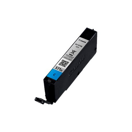 Canon CLI-571C XL - 11 ml - Alta resa - ciano - originale - serbatoio inchiostro - per PIXMA TS5051, TS5053, TS5055, TS6050, TS