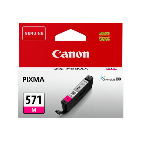 Canon CLI-571M - 7 ml - magenta - originale - serbatoio inchiostro - per PIXMA TS5051, TS5053, TS5055, TS6050, TS6051, TS6052, 