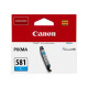 Canon CLI-581C - 5.6 ml - ciano - originale - serbatoio inchiostro - per PIXMA TS6251, TS6350, TS6351, TS705, TS8252, TS8350, T