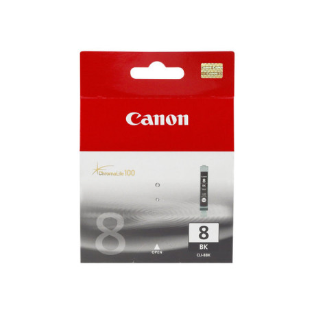 Canon CLI-8BK - 13 ml - nero - originale - serbatoio inchiostro - per PIXMA iP4300, iP4500, iP5300, MP520, MP600, MP610, MP810,