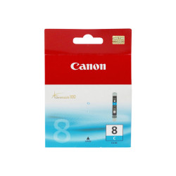 Canon CLI-8C - 13 ml - ciano - originale - serbatoio inchiostro - per PIXMA iP3500, iP4500, iP5300, MP510, MP520, MP610, MP960,