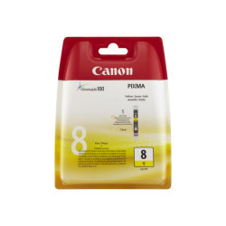 Canon CLI-8Y - 13 ml - giallo - originale - serbatoio inchiostro - per PIXMA iP3500, iP4500, iP5300, MP510, MP520, MP610, MP960