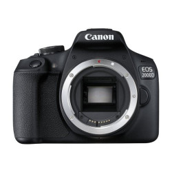 Canon EOS 2000D - Fotocamera digitale - SLR - 24.1 MP - APS-C - 1080p / 30 fps solo corpo - Wi-Fi, NFC