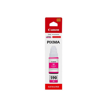 Canon GI 590 M - 70 ml - magenta - originale - ricarica inchiostro - per PIXMA G1501, G1510, G2500, G2501, G2510, G3410, G3500,