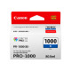 Canon PFI-1000 B - 80 ml - blu - originale - serbatoio inchiostro - per imagePROGRAF PRO-1000