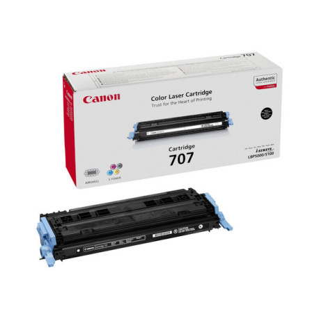 Canon PFI-707 BK - 700 ml - nero - originale - serbatoio inchiostro - per imagePROGRAF iPF830, iPF830 MFP M40, iPF840, iPF840 M