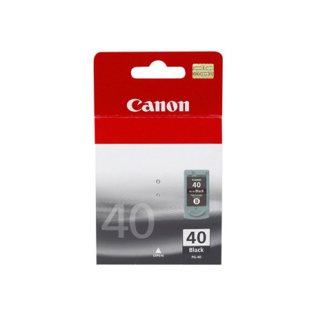 Canon PG-40BK - 16 ml - Alta resa - pigmento nero - originale - cartuccia d'inchiostro - per FAX JX210- PIXMA iP1800, iP1900, i