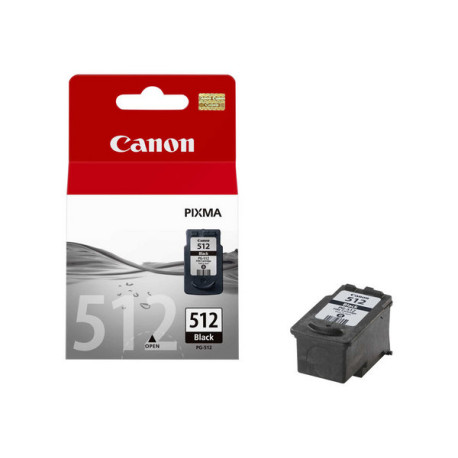 Canon PG-512 - 15 ml - nero - originale - cartuccia d'inchiostro - per PIXMA MP230, MP252, MP270, MP280, MP282, MP495, MP499, M