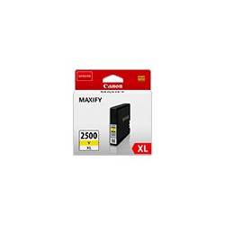 Canon PGI-2500XL Y - 19.3 ml - Alta resa - giallo - originale - serbatoio inchiostro - per MAXIFY iB4050, iB4150, MB5050, MB515