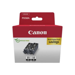 Canon PGI-35BK Twin Pack - Confezione da 2 - 9.3 ml - nero - originale - serbatoio inchiostro - per PIXMA iP100, iP110, TR150