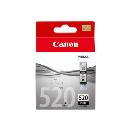 Canon PGI-520BK - 19 ml - nero - originale - serbatoio inchiostro - per PIXMA iP3600, iP4700, MP540, MP550, MP560, MP620, MP630