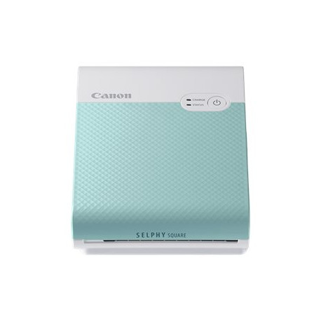 Canon SELPHY Square QX10 - Stampante - colore - a sublimazione - 72 x 85 mm fino a 0.7 min/pagina (colore) - Wi-Fi - verde