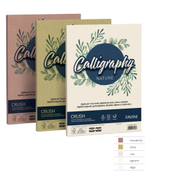 Carta Calligraphy Nature - A4 - 100 gr - giallo agrumi - Favini - conf. 50 fogli