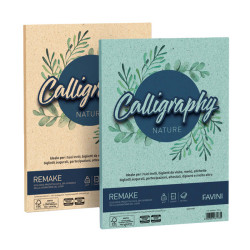 Carta Calligraphy Nature Remake - A4 - 250 gr - spiaggia - Favini - conf. 50 fogli