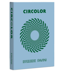 Carta Circolor - A4 - 80 gr - azzurro - Favini - conf. 500 fogli