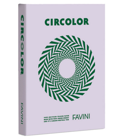 Carta Circolor - A4 - 80 gr - lilla - Favini - conf. 500 fogli