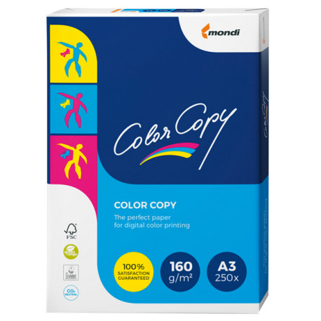 Carta Color Copy - 320 x 450 mm - 160 gr - bianco - Sra3 - Mondi - conf. 250 fogli