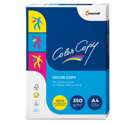 Carta Color Copy - A4 - 350 gr - bianco - Mondi - conf. 125 fogli