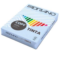 Carta Copy Tinta - A3 - 160 gr - colori tenui celeste - Fabriano - conf. 125 fogli