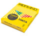 Carta Copy Tinta - A4 - 80 gr - colori  forti giallo - Fabriano - conf. 500 fogli