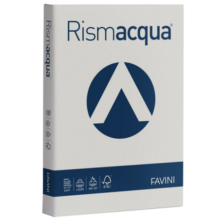 Carta Rismacqua - A4 - 140 gr - ghiaccio 12 - Favini - conf. 200 fogli