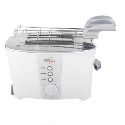 Tostapane elettrico - 2 pinze - 600 W - bianco - Melchioni family