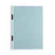 Cartellina con molla Duraclip - PVC - A3 - azzurro - Durable