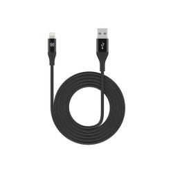 Celly - Cavo Lightning - USB maschio a Lightning maschio - 1 m - nero - per Apple iPad/iPhone/iPod (Lightning)